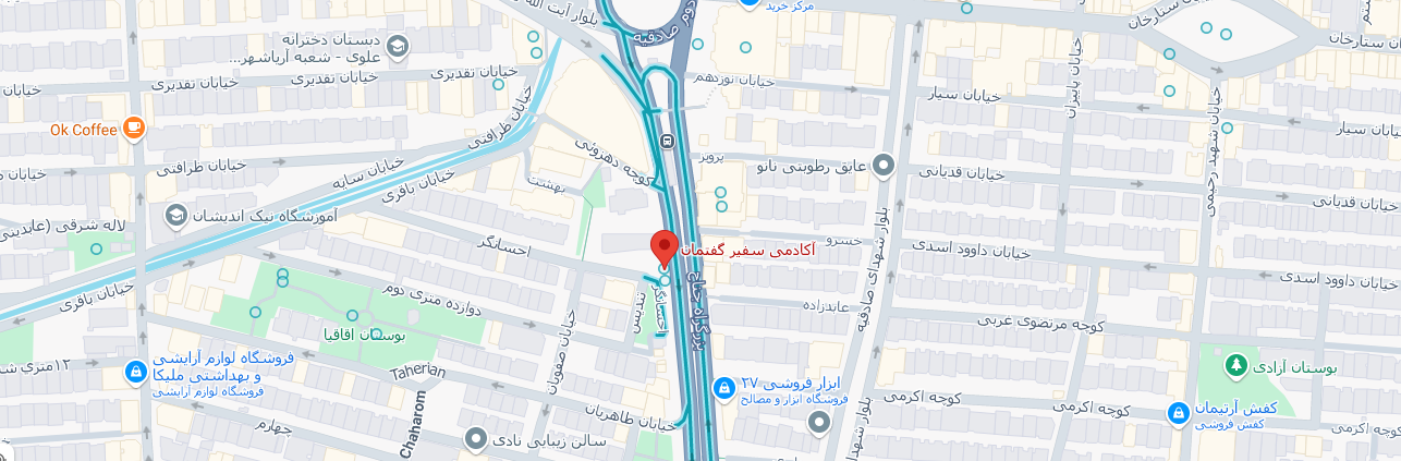 آدرس آموزشگاه سفیر گفتمان صادقیه